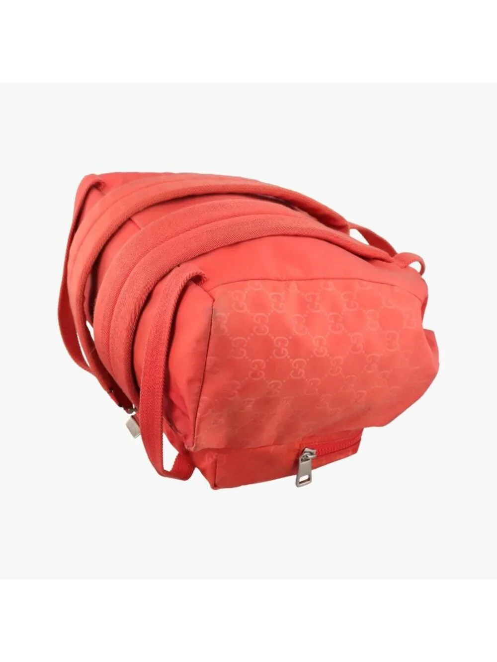 Gucci GG Pattern Orange Backpack